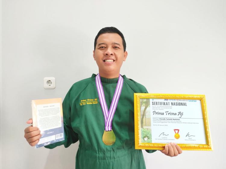 Prima Trisna Aji Sabet Gelar Penulis Terbaik Nasional Lewat Isu Jantung dan Gaya Hidup